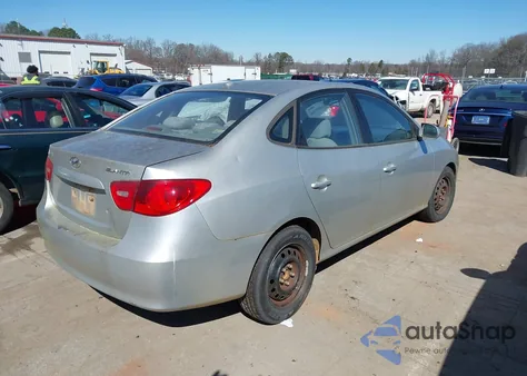 2007 Hyundai Elantra z USA, uszkodzony, nr VIN KMHDU46D67U151026